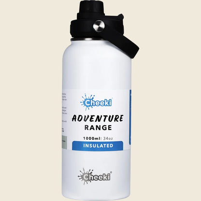 Cheeki Adventure Insulated Bottle 1L, Choose Your Colourway!