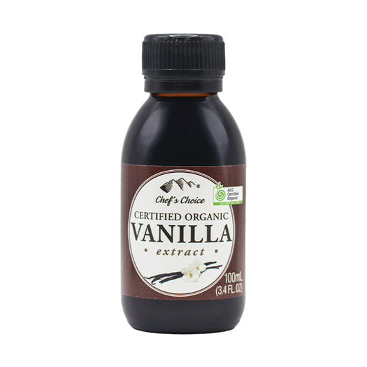 Chef's Choice Certified Organic Vanilla Extract 100mL, Product Of The USA