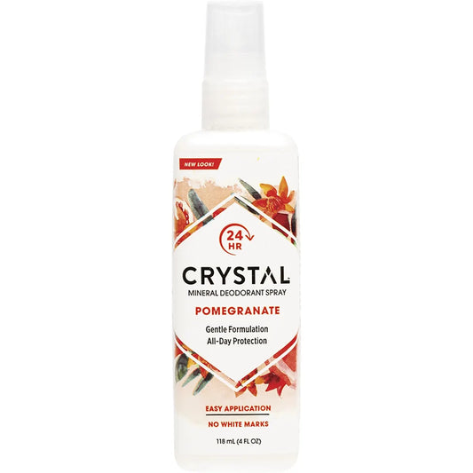 Crystal Deodorant Spray 118mL, Pomegranate Fragrance