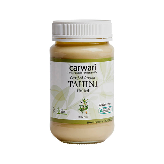 Carwari Tahini Hulled 250g, Certified Organic