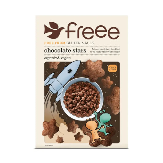 Dove's Farm Chocolate Stars 325g, Gluten Free & Certified Organic