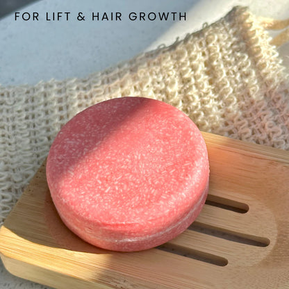 COOKI Shampoo Bar With Tin 65g, Cinnamon Fragrance For Volume & Hair Growth