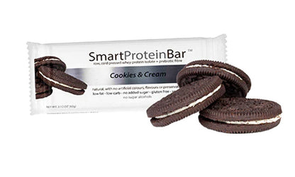 Smart Diet Solutions Smart Protein Bar™ Single Bar 60g Or A Box Of 12, Cookies & Cream Flavour