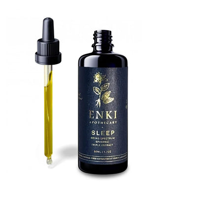 Enki Apothecary Sleep Supportive Tonic 50mL, Our Blend Of Nervine & Sedative Herbs