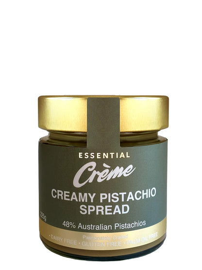 Essential Creme Creamy Australian Pistachio Spread 225g, Free From Artificial Flavours & Colours
