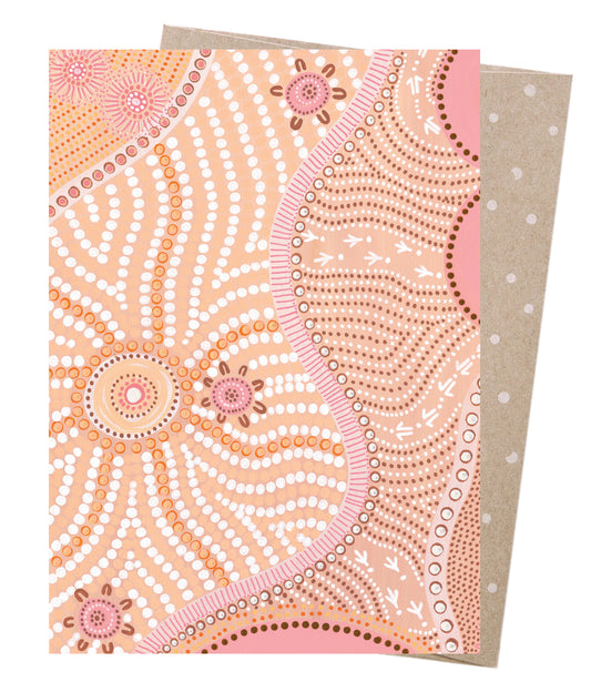 Earth Greetings Our Mother The Sun Card, Domica Hill Collection (Includes One Card & One Kraft Envelope)