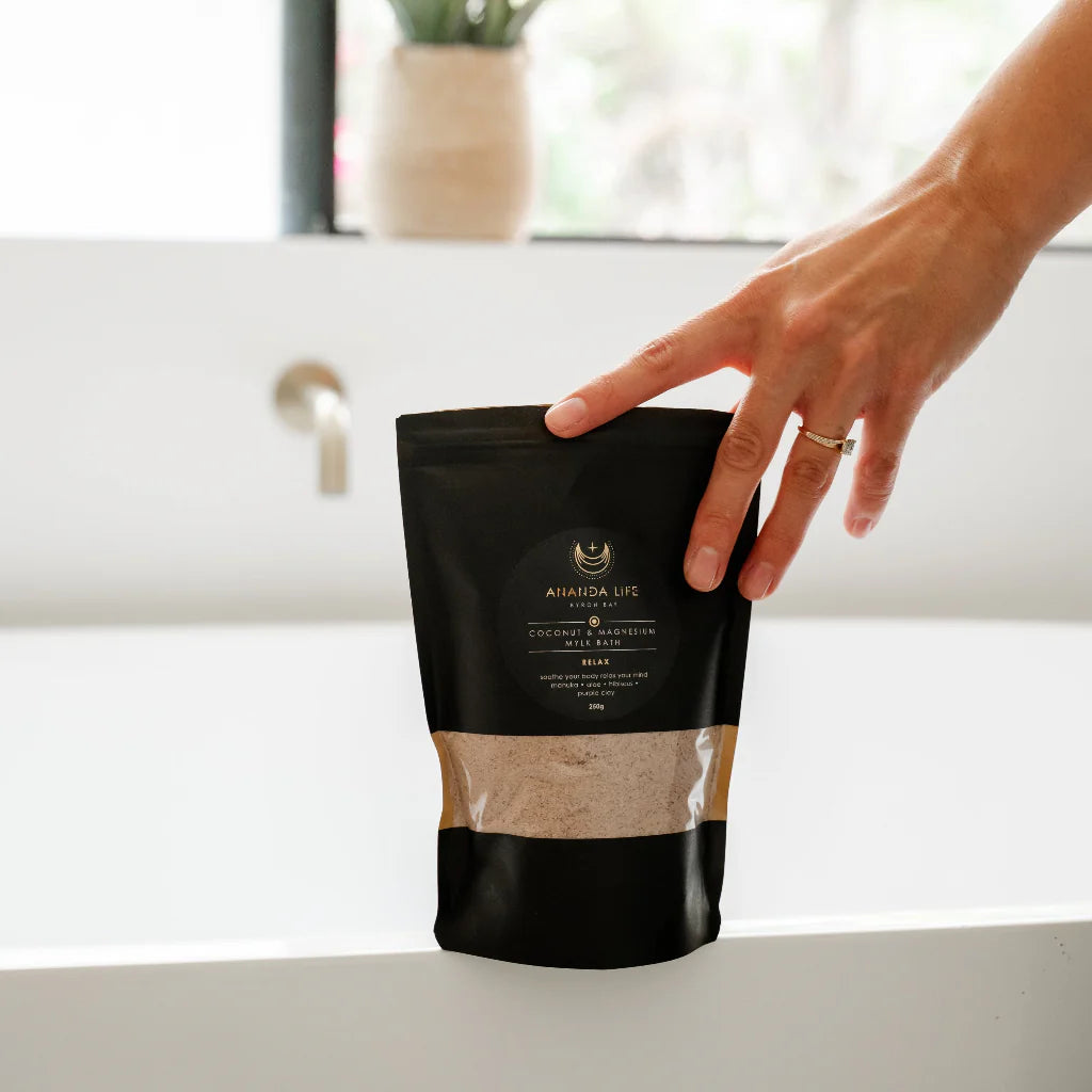 Ananda Life Coconut Magnesium Mylk Bath Soak, Choose Your Ritual