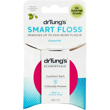 Dr Tung's Smart Dental Floss 27m, Colour May Vary From Image