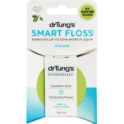 Dr Tung's Smart Dental Floss 27m, Colour May Vary From Image