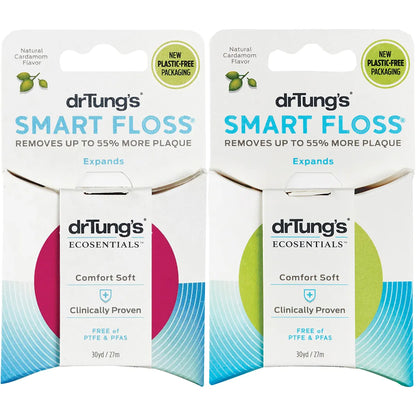 Dr Tung's Smart Dental Floss 27m, Colour May Vary From Image