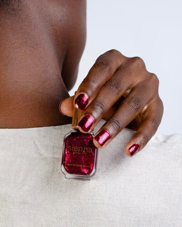 Sienna Byron Bay Nail Polish 10mL, Starlit Rose