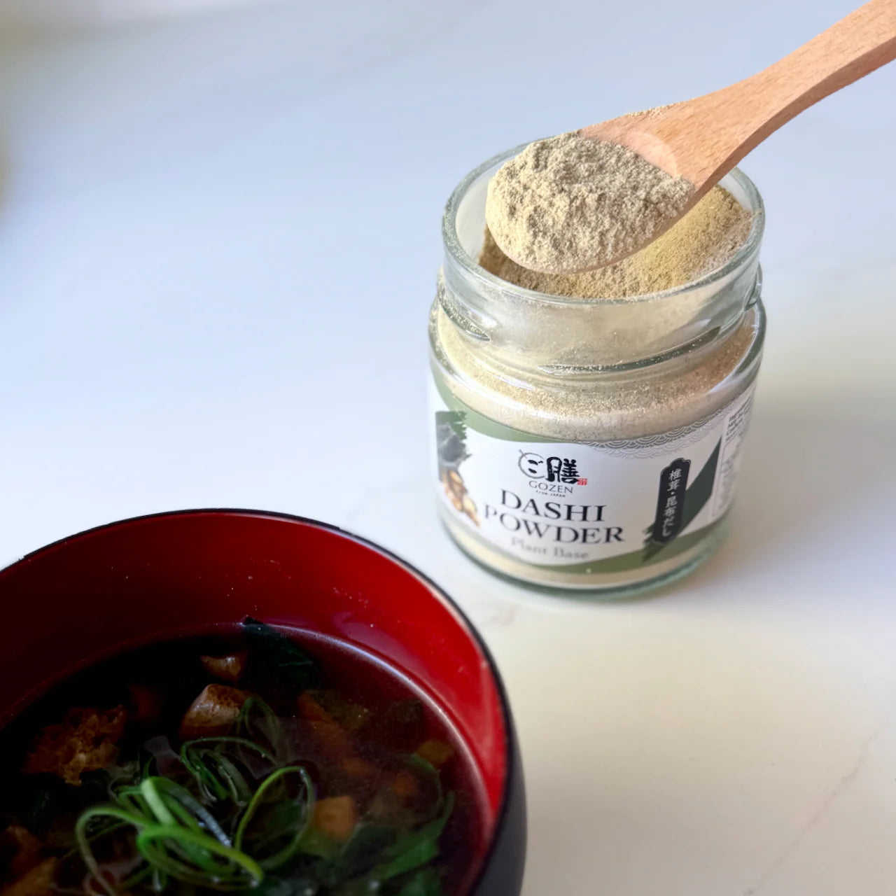 Gozen Dashi Powder Plant Base 60g, Perfect For Japanese Soup Base