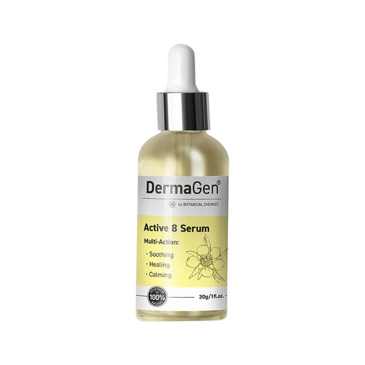 Botanical Chemist DermaGen Active 8 Serum 30mL, Calming Oil Serum For Face & Body