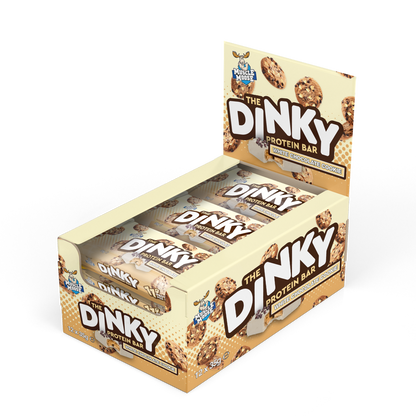 Muscle Moose The Dinky Protein Bar 35g Or 12X 35g Box, White Chocolate Cookie flavour