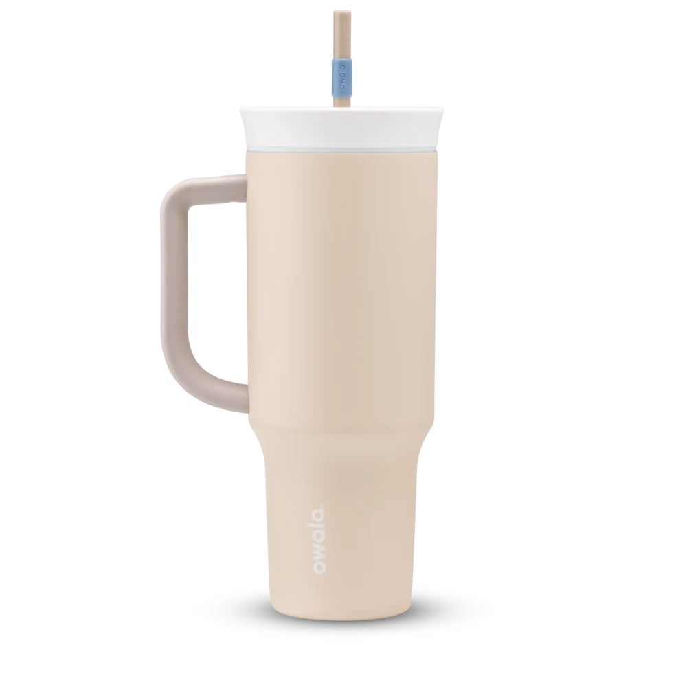 Owala Stainless Steel Tumbler 40oz, Dune Drifter