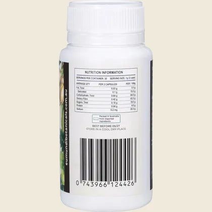 Eumundi Botanicals Ayurvedic Digestive Cleanse 60 VCapsules, With Licorice & Ginger