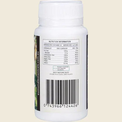 Eumundi Botanicals Ayurvedic Digestive Cleanse 60 VCapsules, With Licorice & Ginger