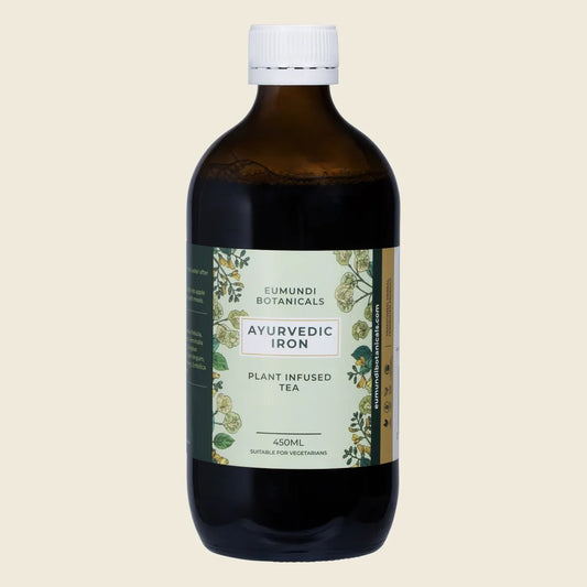 Eumundi Botanicals Ayurvedic Iron Plant Infused Tea 450mL, Iron From Plants