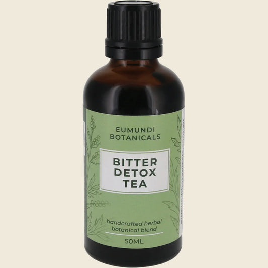 Eumundi Botanicals Bitter Detox Tea 50mL, Handcrafted Herbal Blend