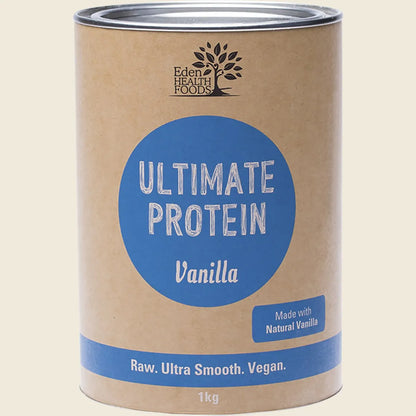Eden Health Foods Ultimate Protein Organic Sprouted Brown Rice 400g Or 1kg, Vanilla Flavour