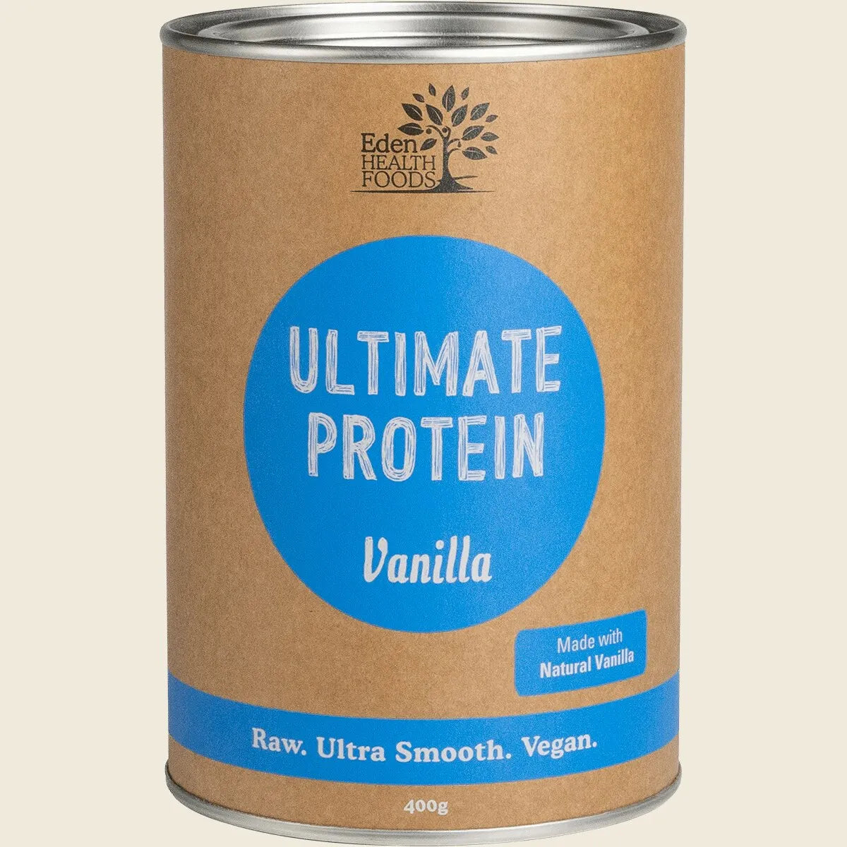 Eden Health Foods Ultimate Protein Organic Sprouted Brown Rice 400g Or 1kg, Vanilla Flavour