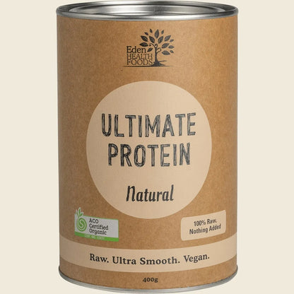 Eden Health Foods Ultimate Protein 400g Or 1kg, Natural Flavour {Organic Sprouted Brown Rice}