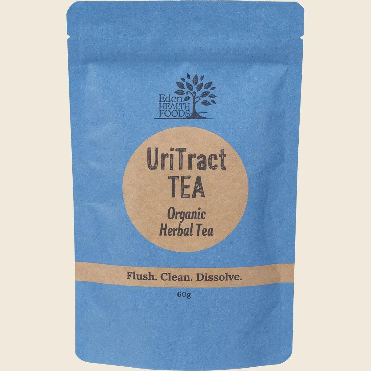 Eden Health Foods Organic Herbal UriTract Tea 60g, Flush & Dissolve