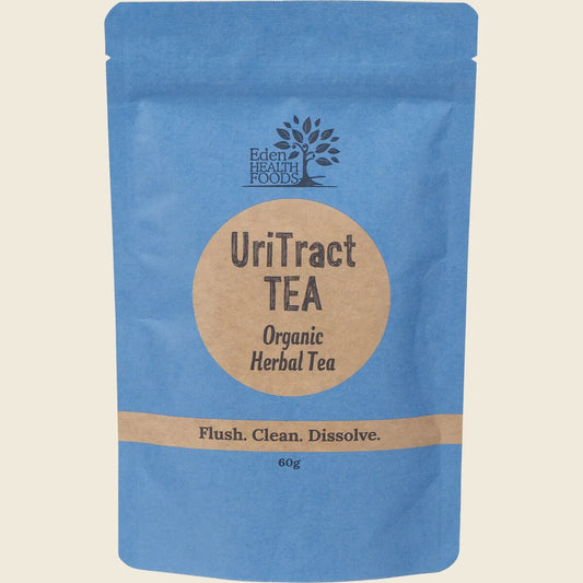 Eden Health Foods Organic Herbal UriTract Tea 60g, Flush & Dissolve