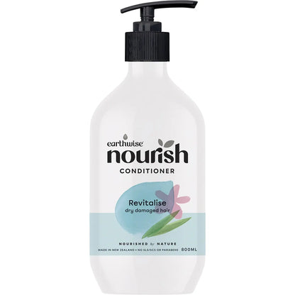Naturely Nourish Conditioner Revitalise Dry Damaged Hair 800ml, Super Hydrating Benefits
