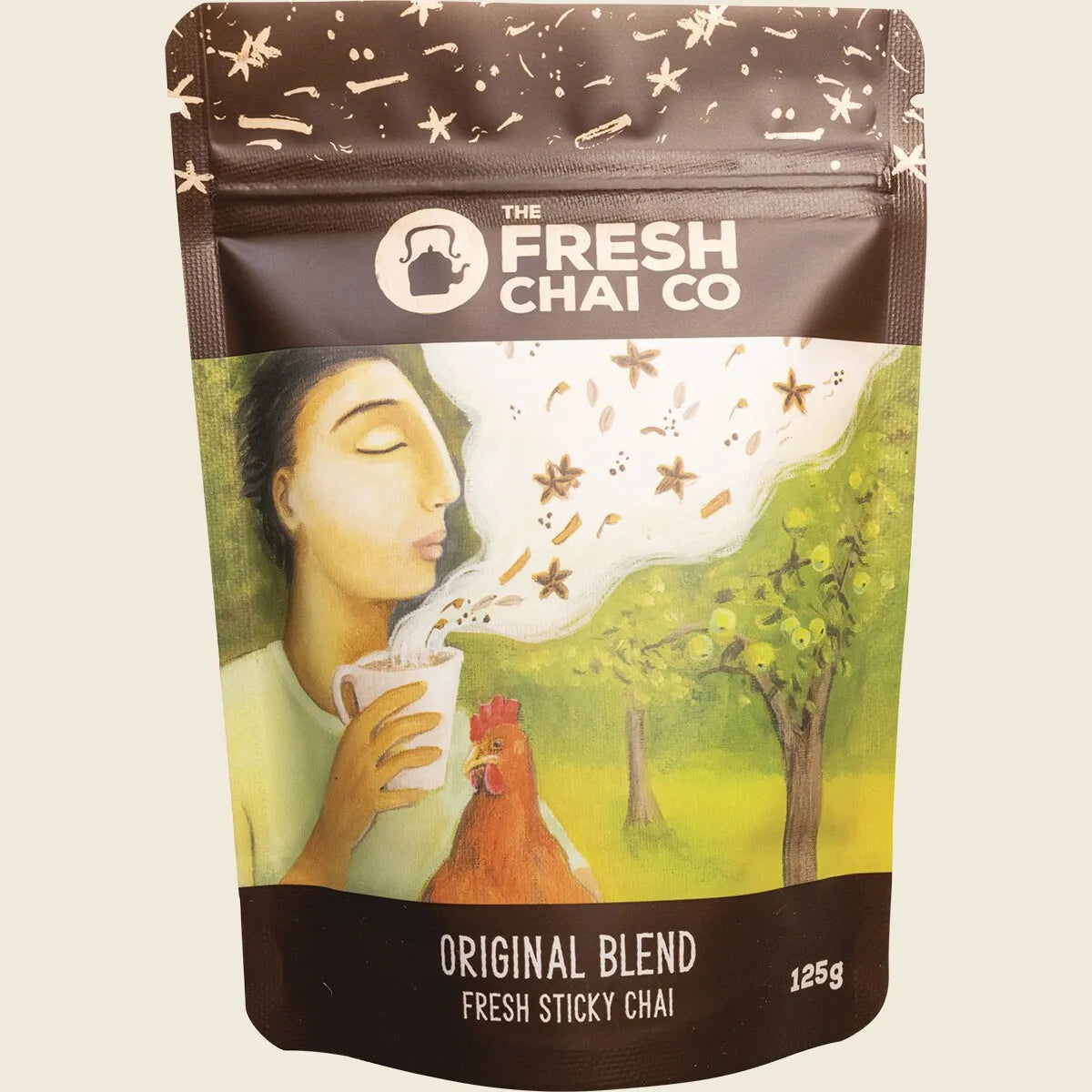 The Fresh Chai Co. Fresh Sticky Chai Original Blend 125g, 250g Or 1Kg, Blended To Perfection