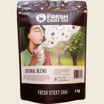 The Fresh Chai Co. Fresh Sticky Chai Original Blend 125g, 250g Or 1Kg, Blended To Perfection