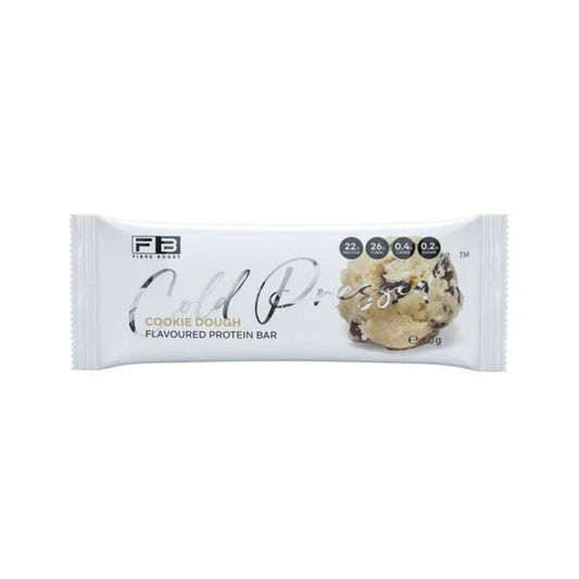 Fibre Boost Cold Pressed Protein Bar Single or Box of 12, Cookie Dough Flavour