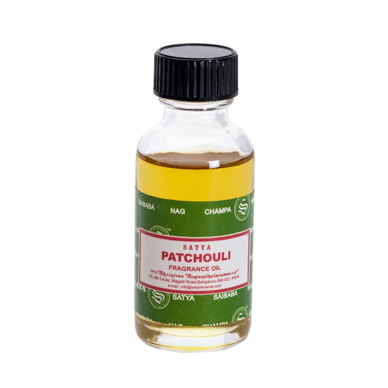 Satya Patchouli Fragrance Oil 30mL, Made In India