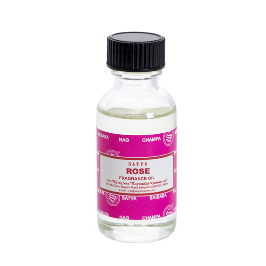 Satya Rose Fragrance Oil 30mL, Made In India