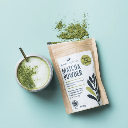 Ceres Organics Japanese Matcha Powder 70g, Organic Plant Superfood