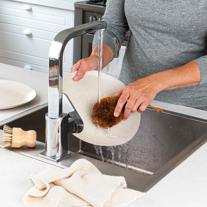 Go Bamboo Dish Scrubber, Great For Your Pots