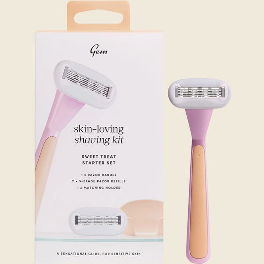 Gem Skin-Loving Shaving Starter Kit, Please Select Your Colour