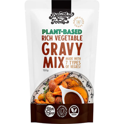 Plantasy Foods Rich Vegetable Gravy Mix 150g, With 7 Types Of Veggies