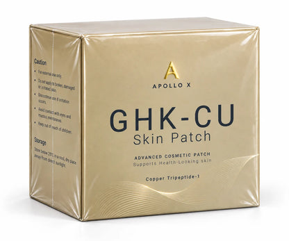 Apollo GHK-CU Skin Patch 30 Patches, Supports Healthy Looking Skin