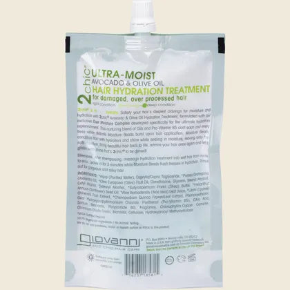 Giovanni 2chic Ultra-Moist Hair Hydration Treatment 51ml, Deep Moisture Rescue