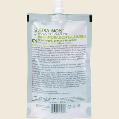 Giovanni 2chic Ultra-Moist Hair Hydration Treatment 51ml, Deep Moisture Rescue