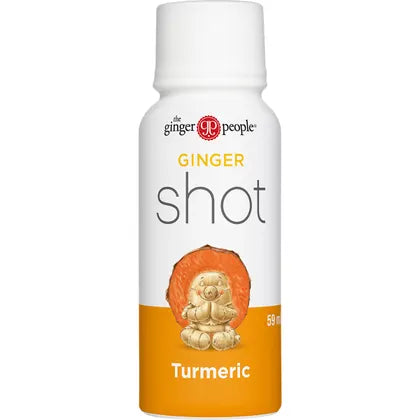 The Ginger People Ginger Lemon & Cayenne Pepper Shots {6 Bottles} & Turmeric Shots {6 Bottles}, Mixed Box