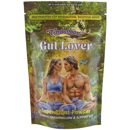 Tinderbox Gut Lover Pure Plant Superfood Powder 150g, Soothe Troubled Tummies