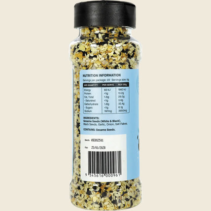 Hab Shifa Everything Bagel Seasoning Original Flavour 110g, With Black Seed