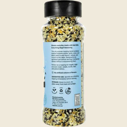 Hab Shifa Everything Bagel Seasoning Original Flavour 110g, With Black Seed