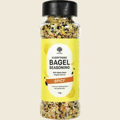 Hab Shifa Everything Bagel Seasoning Spicy Flavour 110g, With Black Seed