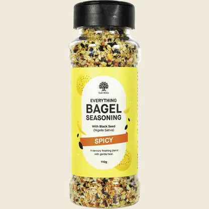 Hab Shifa Everything Bagel Seasoning Spicy Flavour 110g, With Black Seed
