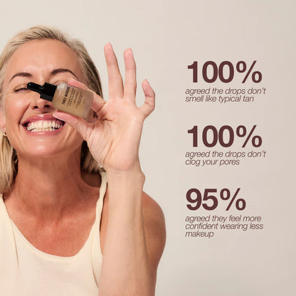 Three Warriors Hydrabronze Light to Medium Tanning Drops 30mL, Supercharge Your Skin