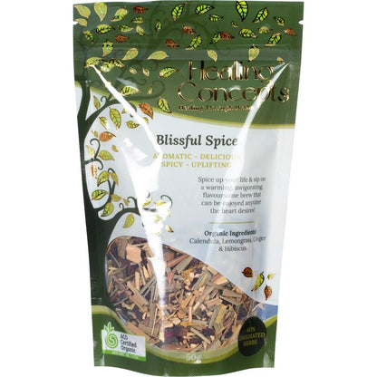 Healing Concepts Certified Organic Blissful Spice Tea 50g,  Flavoursome Brew