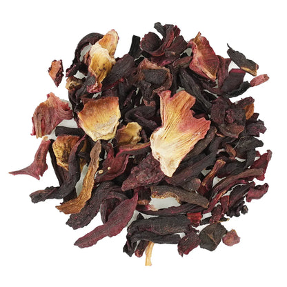The Organic Tea Project Hibiscus Tea 20 Pyramid Bags, Tart & Berry